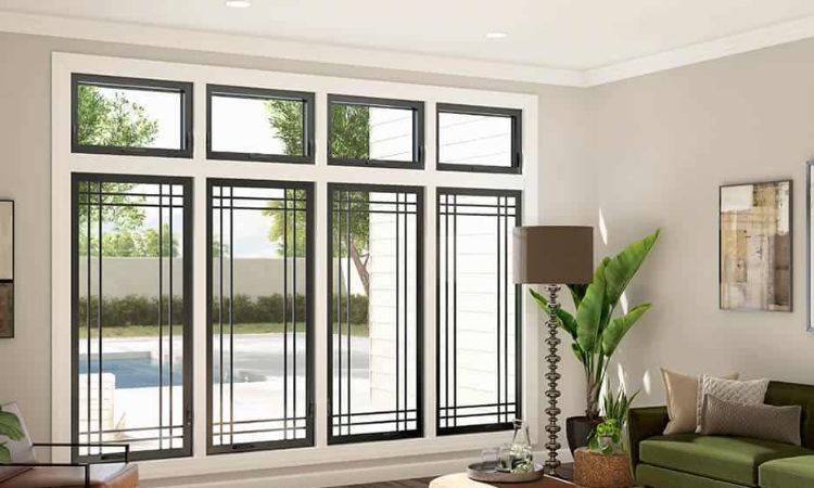 Stylish Modern Window Grill Design
